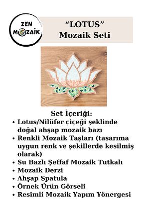 لوازم نقاشی سفید Zen Mozaik - کد 814672126