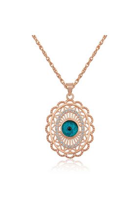 گردنبند نقره رنگی زنانه 925 عیار Aya Diamond - کد 814382298