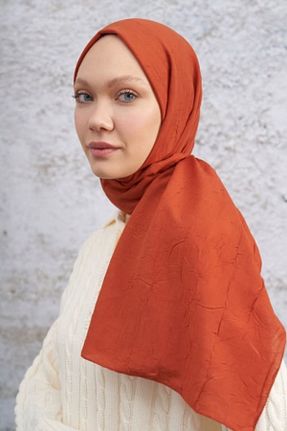 شال نارنجی زنانه پلی استر ARMANDA - کد 814868736