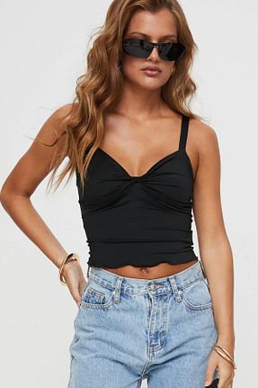 بلوز مشکی زنانه ساده World Fashion Trends - کد 814865942