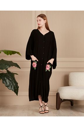 لباس مشکی زنانه بافتنی Lavanta Tekstil - کد 813142378