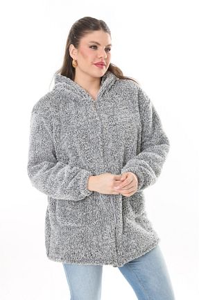 کت سایز بزرگ طوسی زنانه Polar xlargebutik - کد 815160437