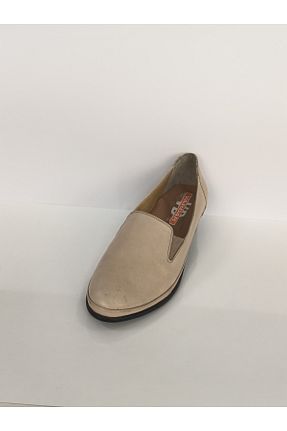 کفش کلاسیک بژ زنانه چرم خالص VARDAR - کد 815161851