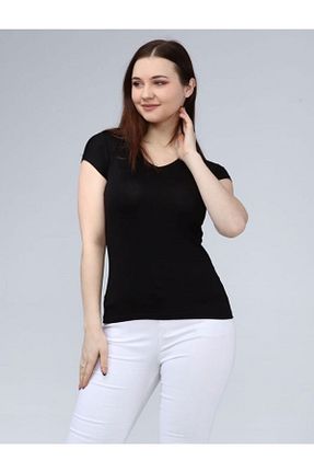 بادی مشکی زنانه یقه هفت Lorelm - کد 815169734