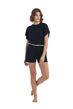 تیشرت مشکی زنانه رگولار Blackspade - کد 815195176