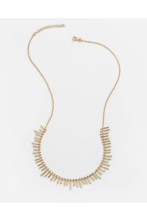 گردنبند نقره طلائی زنانه 925 عیار MEKS JEWELS - کد 765128446