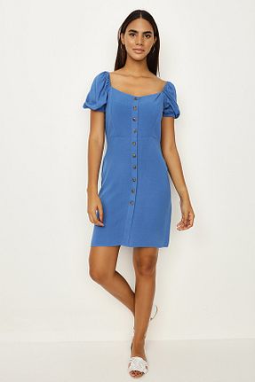 لباس آبی زنانه بافتنی Select Moda - کد 108506699