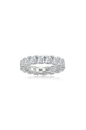 انگشتر نقره زنانه زیرکن Effective Diamond - کد 110686851