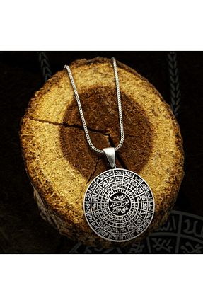 گردنبند نقره مشکی زنانه 925 عیار Sima Silver - کد 111210080