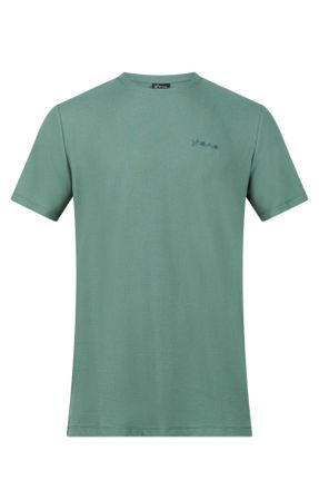 تی شرت سبز مردانه یقه خدمه رگولار کد 685499214