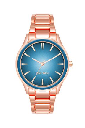 ساعت مچی سرمه ای زنانه 36-40 میلی متر Nine West - کد 723210159