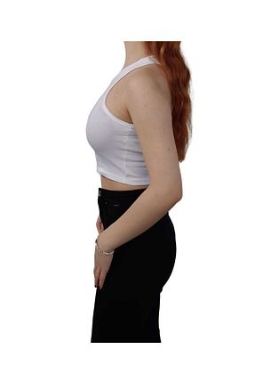 تیشرت سفید زنانه اورسایز Kübra Tekstil - کد 745827753