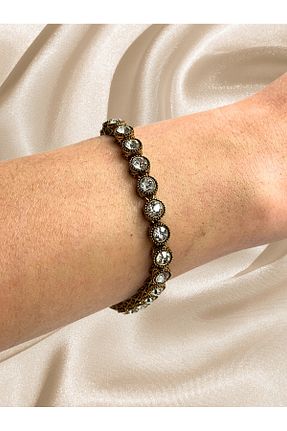 دستبند جواهر سفید زنانه سنگ FAYRA ACCESSORIES - کد 814933065