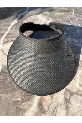 کلاه مشکی زنانه پنبه ای GÖZDE ŞAPKA - کد 815016429