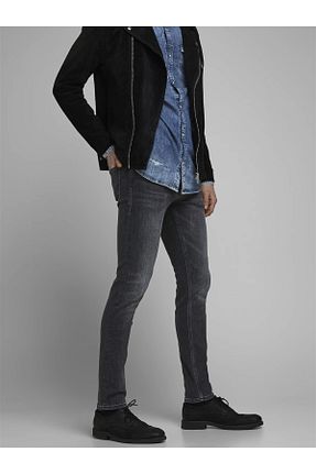 شلوار کرمگن مشکی مردانه اسلیم Jack & Jones - کد 815103359