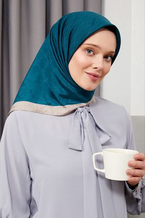 شال آبی زنانه پلی استر Levidor - کد 815128917
