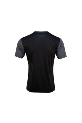 تی شرت مشکی مردانه رگولار یقه گرد پلی استر تکی پوشاک ورزشی کد 815160835
