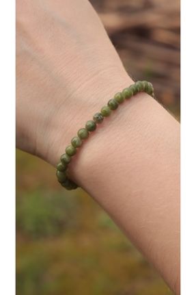 دستبند جواهر سبز زنانه کد 810293881