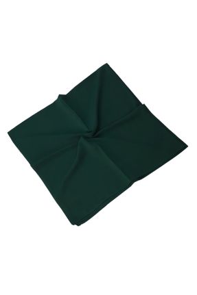 روسری سبز پنبه - پلی استر کد 772557649