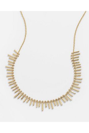 گردنبند نقره طلائی زنانه 925 عیار MEKS JEWELS - کد 765128446