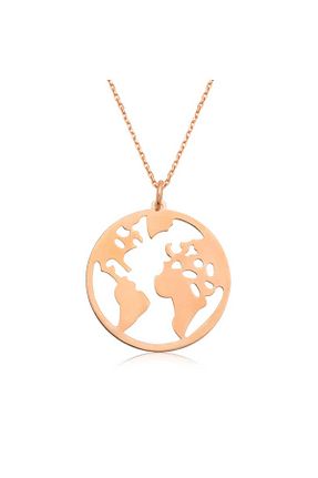 گردنبند نقره رنگی زنانه 925 عیار Aya Diamond - کد 814382199