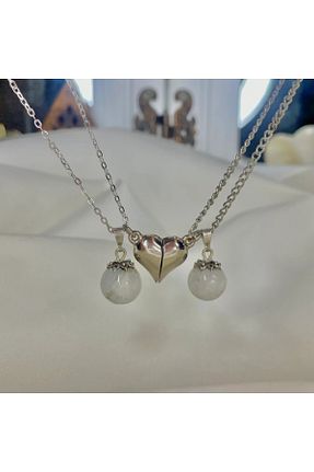 گردنبند جواهر رنگی زنانه سنگ طبیعی Elifsu Jewelry - کد 814756256