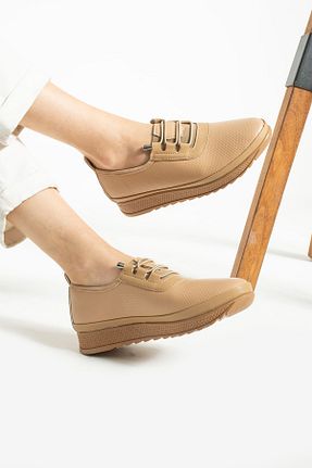 بابت بژ زنانه چرم مصنوعی HKM shoes - کد 814775468