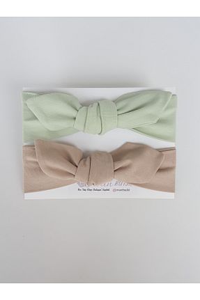 باندانا سبز پنبه ای swan butik - کد 124855148