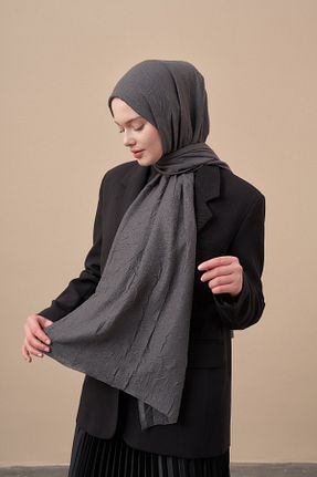 شال طوسی زنانه پلی استر ARMANDA - کد 815039985
