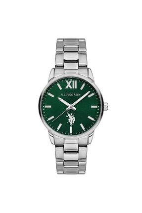 ساعت مچی طوسی زنانه 36 میلی متر U.S. Polo Assn. - کد 379191676