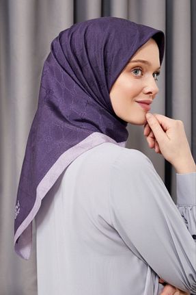 شال بنفش زنانه پلی استر Levidor - کد 815128902