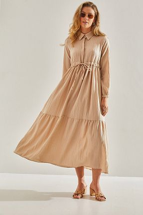 لباس حجاب بژ زنانه کلوش Bianco Lucci Modest - کد 815128090