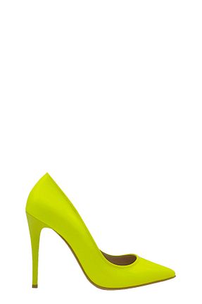 کفش استایلیتو زرد پاشنه نازک Moulin Shoes - کد 213011386