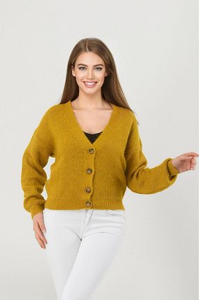رویه زرد زنانه اورسایز NOBLELOOK - کد 815243274