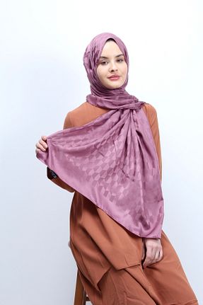 شال صورتی زنانه پنبه ای m moon scarf - کد 815403699