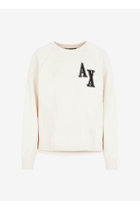 سوئیشرت نباتی زنانه ساده Armani Exchange - کد 792826812