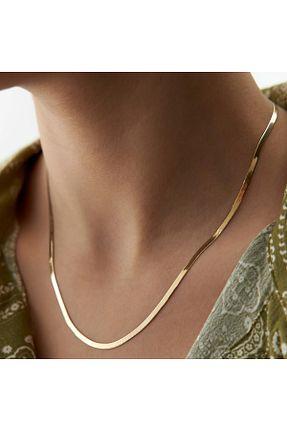 گردنبند استیل ( فولاد ) طلائی زنانه استیل (فولاد) Laura - کد 815702140