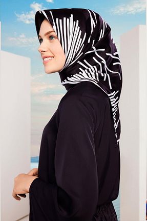 روسری مشکی İpek Tivil Armine - کد 815323745