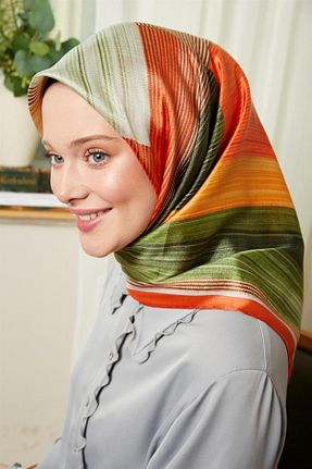 روسری رنگی پلی استر Levidor - کد 799630669