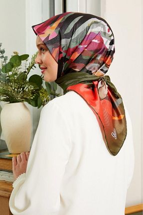 روسری رنگی پلی استر Levidor - کد 799626649