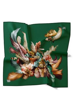 روسری رنگی پلی استر Levidor - کد 799630699