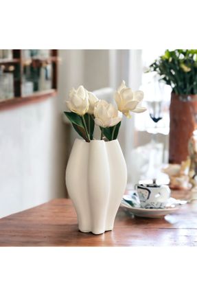 گلدان سفید سرامیک کد 815505916