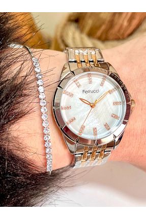 ساعت مچی زنانه 36 میلی متر Ferrucci - کد 815609996