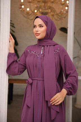 شال بنفش زنانه کد 815617976