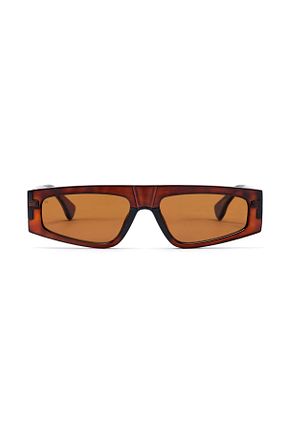 عینک آفتابی قهوه ای زنانه UV400 Corney Design - کد 55437463