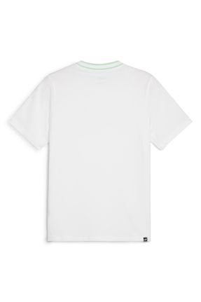 تی شرت سفید مردانه رگولار یقه گرد تکی کد 815375161
