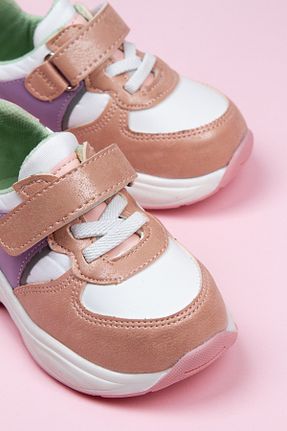 کفش اسنیکر صورتی بچه گانه چسبی Windy Shoes - کد 814763512