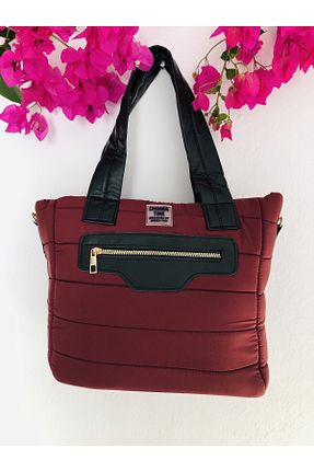 کیف دوشی زرشکی زنانه پنبه پلی استر MUSCO - کد 766634493