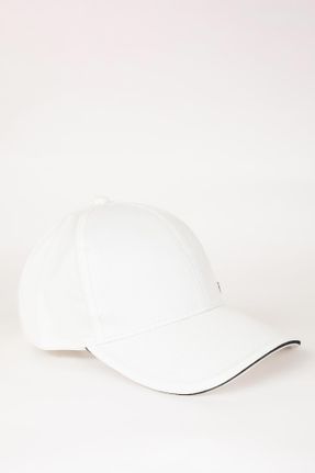 کلاه سفید مردانه پنبه (نخی) کد 815404113