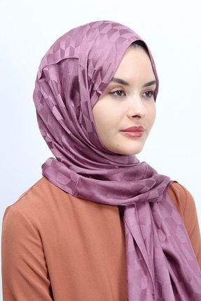 شال صورتی زنانه پنبه ای m moon scarf - کد 815403699